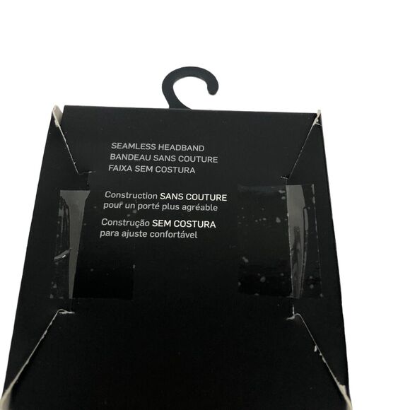 NEW Nike Seamless Headband Sweatband Adult Unisex Mens Womens Charcoal Grey - Picture 5 of 8